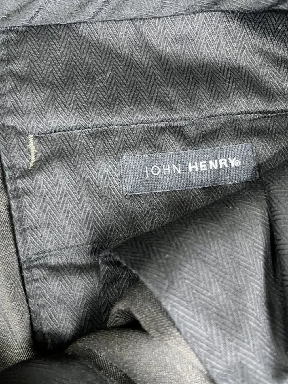 John Henry Mens Beige Pleated Dress Pants 40x29
